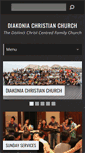 Mobile Screenshot of diakoniachristianchurch.org